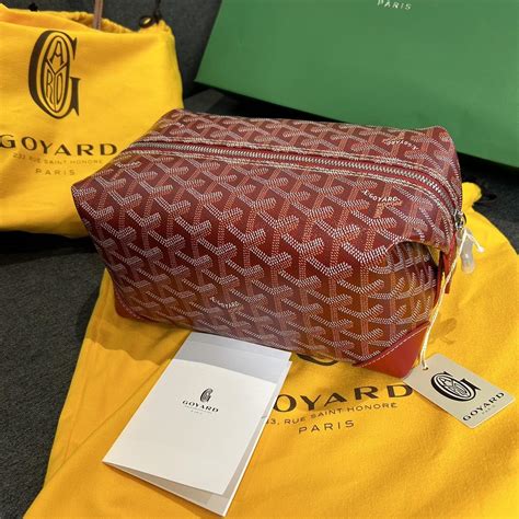 goyard mens wash bag|Goyard bag online store.